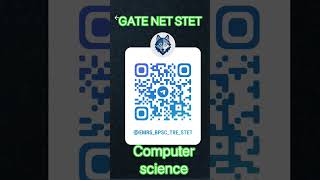GATE NET STET BET EMRS DSSSB KVS NVS TGT PGT COMPUTER SCIENCE