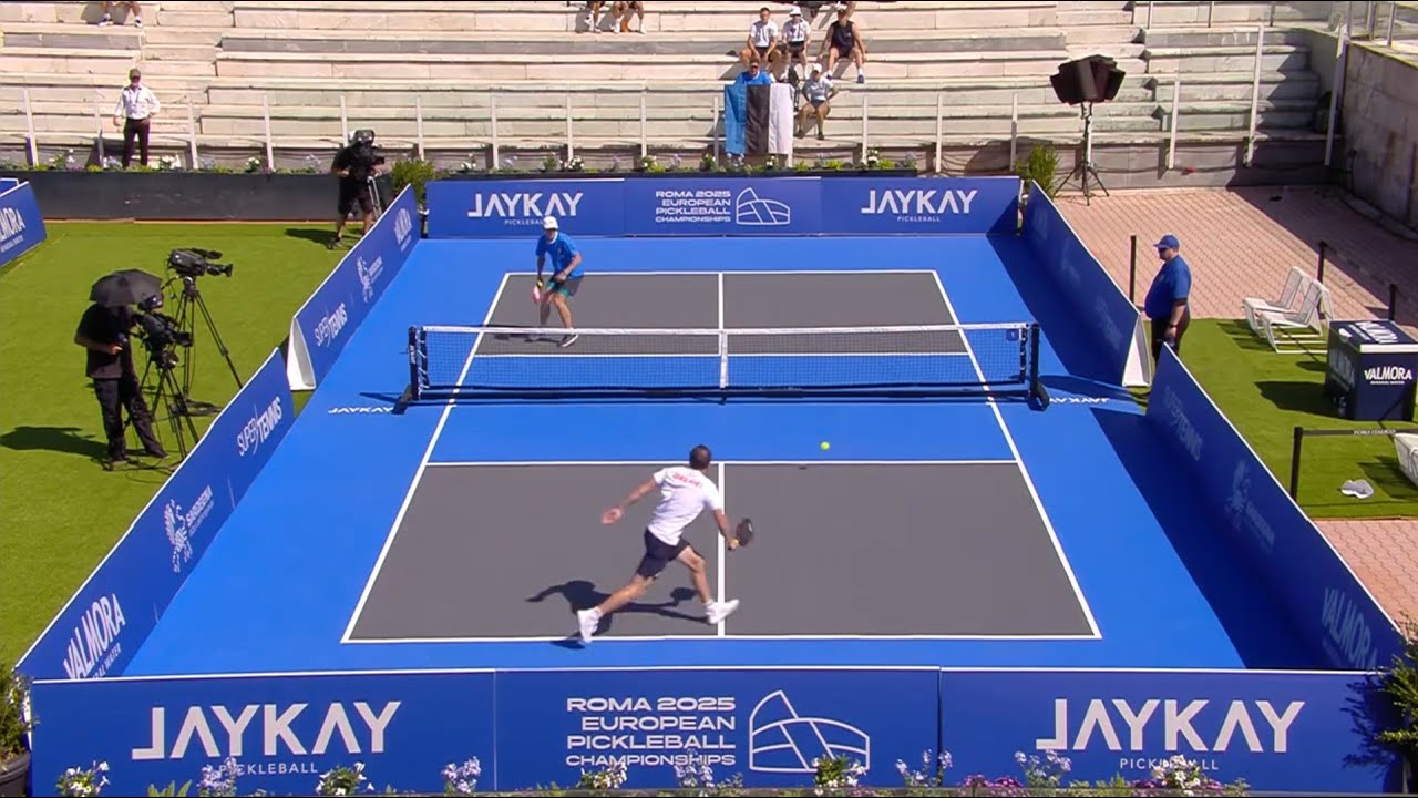 Чемпионат Европы по пиклболу 2025 | Открытый чемпионат среди мужчин в одиночном разряде | Англия ...