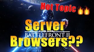 To Server Browser or Not