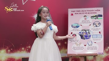 MC NHÍ LÊ NGỌC BÍCH - SBD 180 - BÀI DỰ THI VÒNG TUYỂN CHỌN - CUỘC THI MC NHÍ TOÀN QUỐC 2024