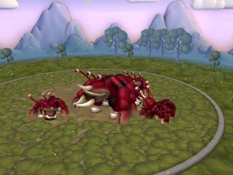 my first video uploading a spore creature hes not ...