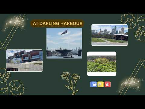 ONE OF THE FAMOUS PLACE DARLING HARBOUR #sydney