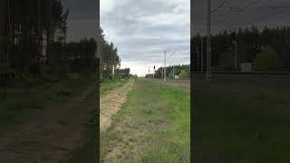 Przelot pociągu Barbakan #train #railway #intercity225 #automobile #rail