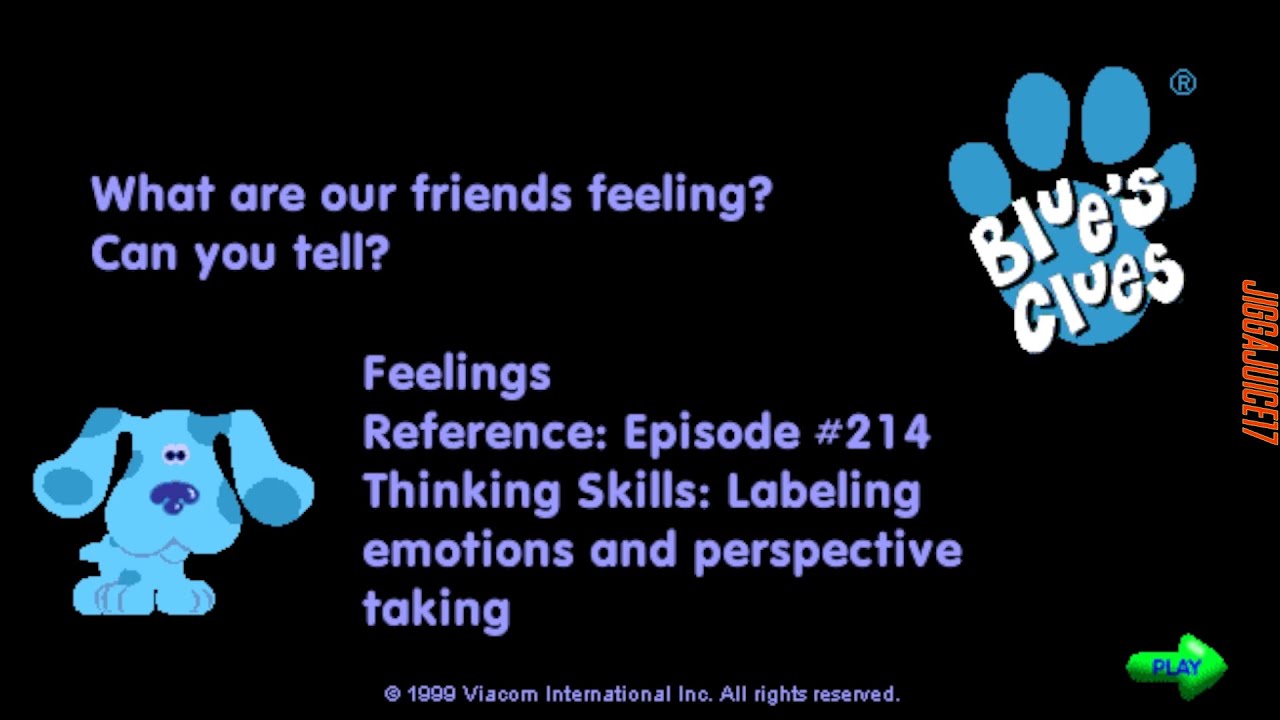 Blue's Clues - Feelings Shockwave Game (No Commentary)
