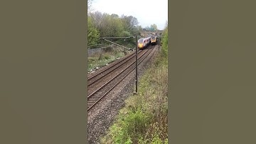 Class 220 Voyager At Cramlington with a Mega tone