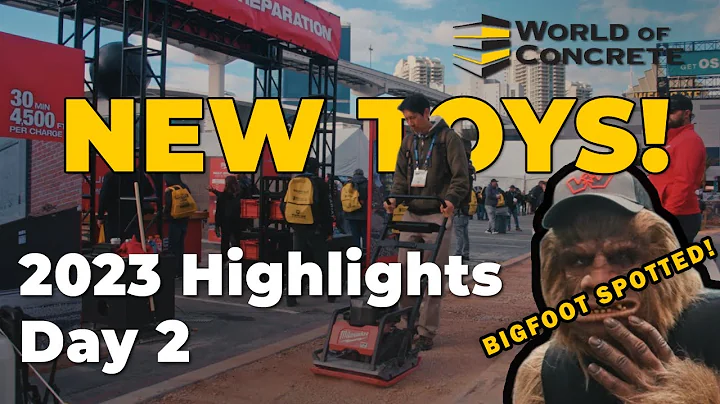 World of Concrete 2023 | Day 2 Highlights