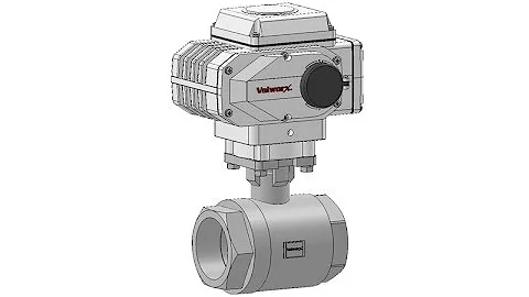Valworx Electric Actuated Stainless Ball Valves