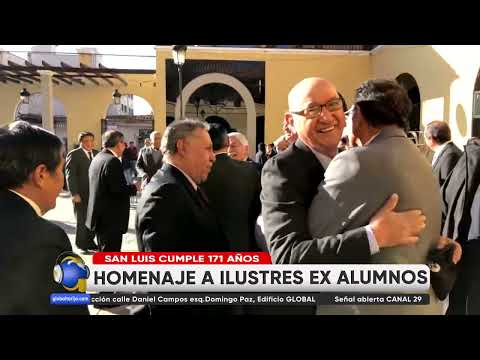 COLEGIO NACIONAL SAN LUIS CELEBRA 171 ANIVERSARIO DE FUNDACIÓN