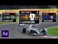 FREE Custom F1 Team Radio Graphics AE Project Tutorial FREE Custom F1 Team Radio Graphics AE Project Tutorial