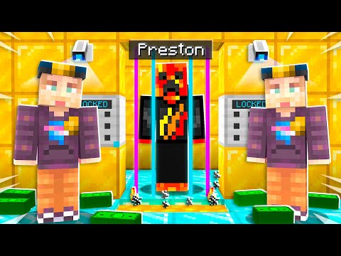 So I Got Trapped in MrBeasts Minecraft Prison...