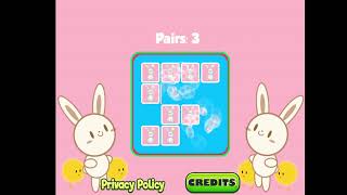 Easter Memory Pair Matching - Improve Your Memory with This Game screenshot 1
