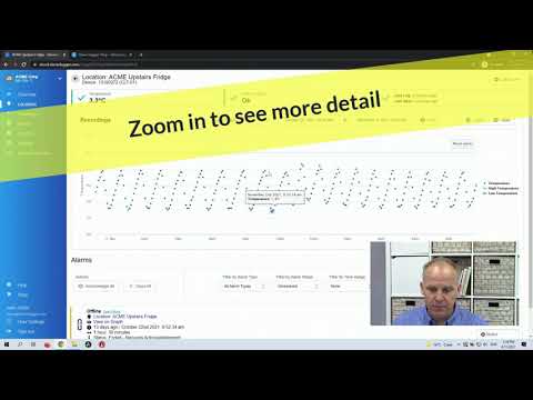 Clever Logger Demo - Logging In and Operating the Dashboard