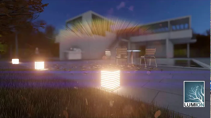 How to create emissive material in lumion