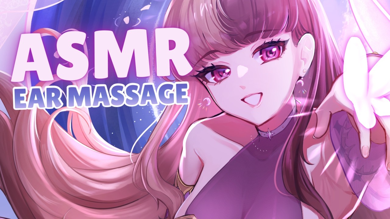 ASMR Oil Ear Massage For Sleep💤💜 [Binaural] [3DIO] [No Talking]