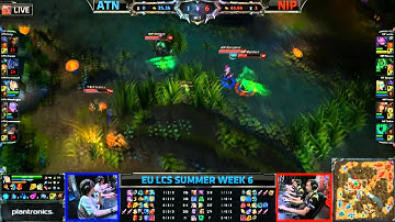 LCS 2013 EU Summer W6D1- ATN VS NIP