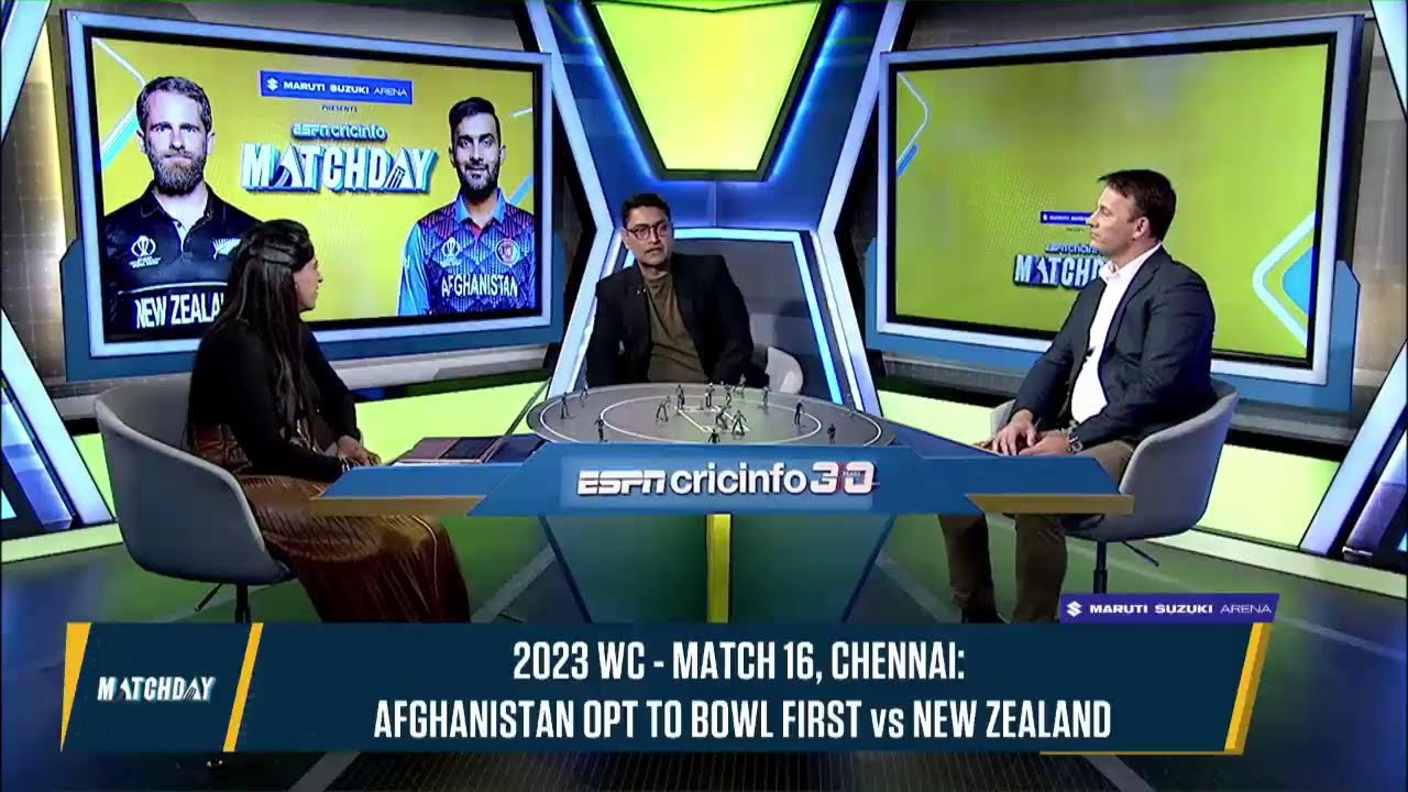 Matchday LIVE: CWC 2023 – NZ vs AFG Pre Match Show