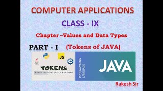 Class IX  Chapter 3 Values and Data Types