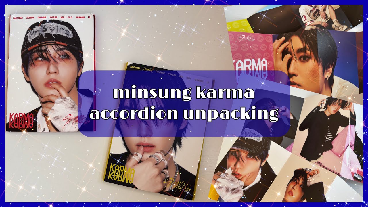 stray kids karma accordion ver. unpacking | распаковка альбомов stray kids