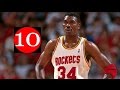 Hakeem Olajuwon Top 10 Plays of Career