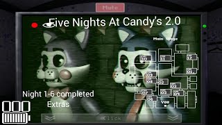 (Five Nights At Candy's 2.0)(Night 1-6 completed & EXTRAS)
