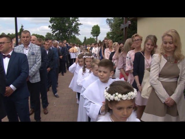 Pierwsza Komunia Święta - Parafia Przemienienia Pańskiego w Grodzisku Mazowieckim - 26.05.2019
