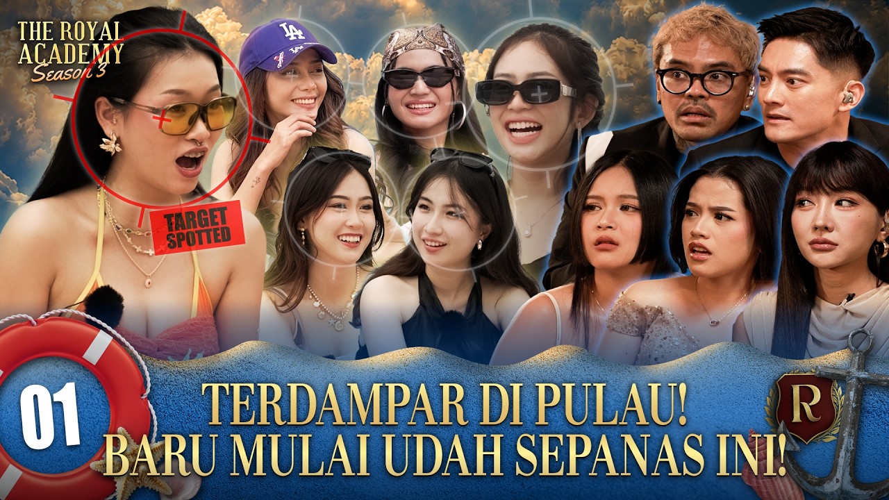 ADA GAME MASTER BARU! SEKOLAH INI MAKIN SANGAR!! |EPISODE 1 #TheRoyalAcademySeason3