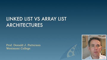 Linked List vs Array List - 08 - Array List Test Code