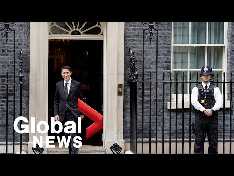 Trudeau meets new british prime minister, other world leaders
