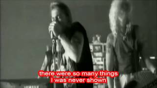 Guns N' Roses - Yesterdays - Lyrics ( HD )