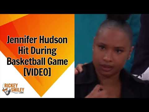 Jennifer Hudson Hit During Basketball Game
