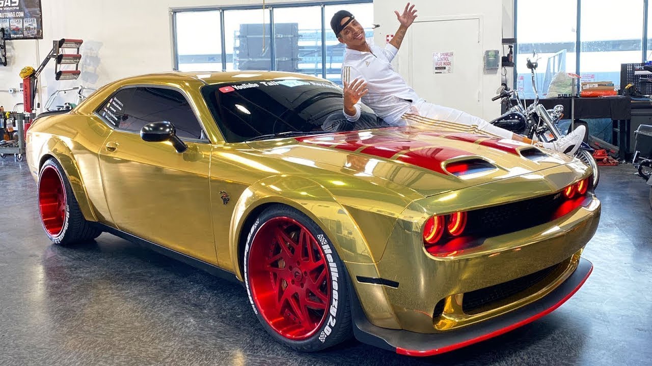 Tall Guy car Reviews Hellcat Redeye Renactment YouTube