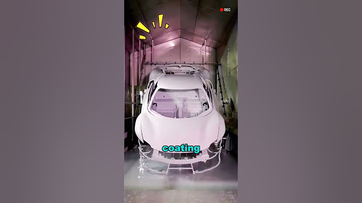 Do you know how car frames are painted