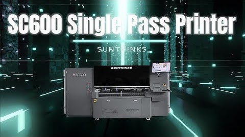 Sunthinks SC600 Digital Single pass printer #corrugated #digital #packagingmachine