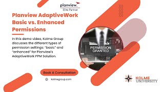 Planview Adaptivework Basic vs Enhanced Permissions Configuration Video