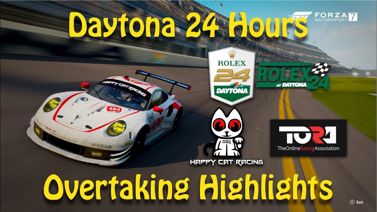 daytona 24 hours 2019 live Daytona 24 Hours with TORA Overtakes of the 24 Hours!