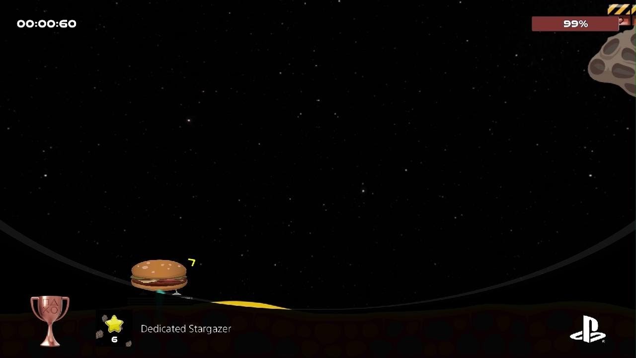 A Burger in Space ~ Dedicated Stargazer Trophy