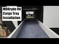 MORryde Sliding Cargo Tray Installation | RV Upgrades | CTG60-2090W