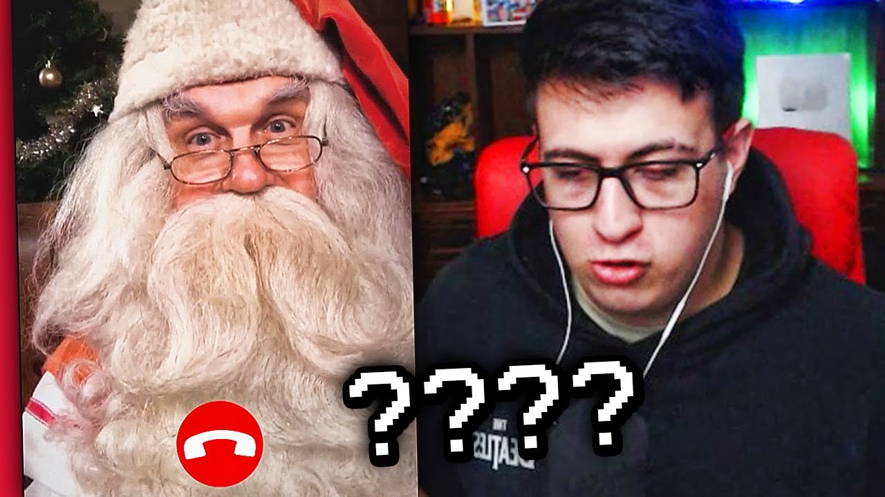 llamé a santa claus para decirle esto...