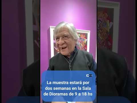 Se inauguró una muestra de arte en la Sala de Dioramas