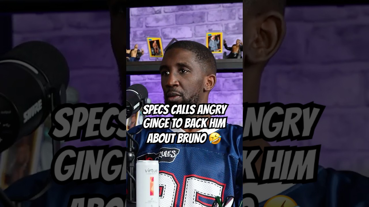 ANGRY GINGE RATES BRUNO FERNANDES TO SPECS GONZALEZ 