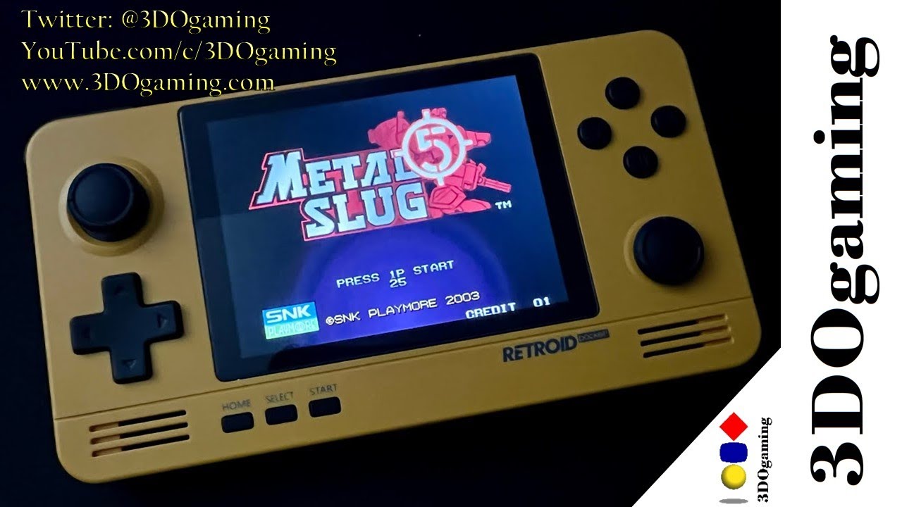 Retroid Pocket 2 - Metal Slug 5 (FinalBurn on the Retroid OS)