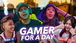 We Tried Becoming A GAMER For A DAY!! | Ranz and Niana