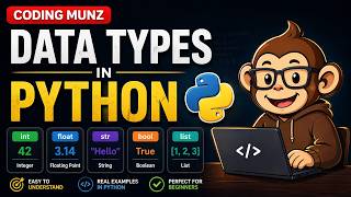 Data Types in Python 🔥 Explained for Beginners | Python Basics