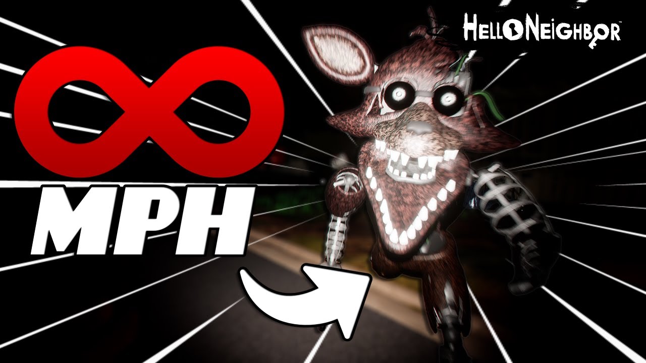 IGNITED FOXY LITERALLY TELEPORTS IN HELLO NEIGHBOR!!