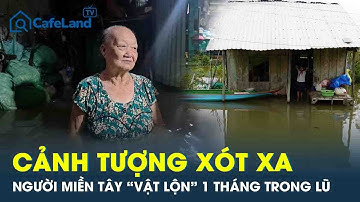 Miền Tây “oằn mình” trong biển nước: Người dân vật lộn suốt một tháng giữa lũ dữ