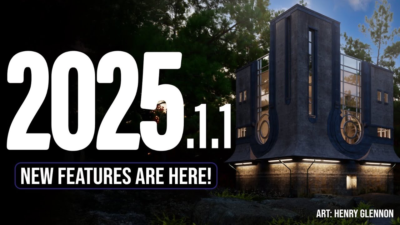 Twinmotion 2025.1.1 - New Features, Improvements & Cool Stuff Are Here!