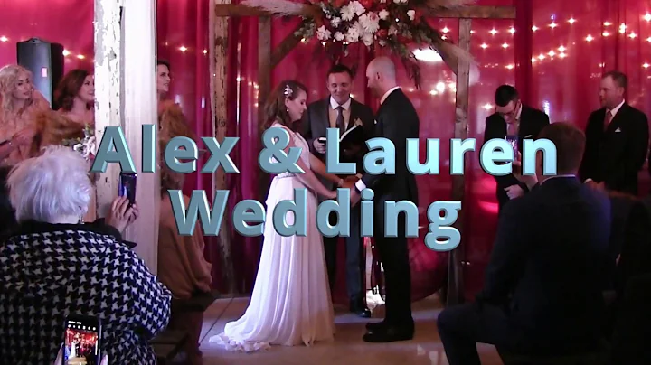 Alex and Lauren Sheppard Wedding 2019