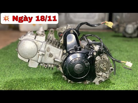 Video [Siêu Phẩm Wave Thái 110cc ] cục Máy wave 110 4 mảnh... - youtube