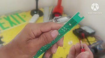 How to repair/replace bulb of exit sign
