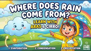 07 How Does Rain Happen? 💧 The Water Cycle for Kids with Aras & Cirro
